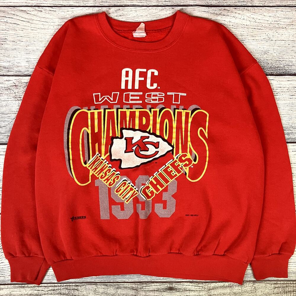 Vintage 1993 Kansas City Chiefs NFL Football Crewneck
